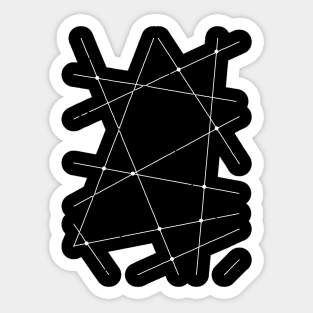 Intersections Sticker